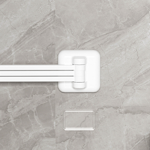 Portasciugamani da Parete per Bagno e <span class=keywords><strong>Cucina</strong></span>, Barra <span class=keywords><strong>Porta</strong></span> Asciugamani Autoadesiva Rimovibile per Bagno - Product Image 2