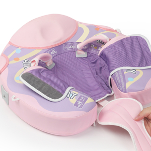 Flotador para Bebé con Diseño de Donut, No Inflable, con Toldo para el Sol |   Flotador de Natación Seguro para Bebés, para Piscina y Playa - Product Image 2
