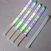 Sabre Laser Samouraï Épée Multi Couleur Flash Épée Petit Garçon Fille En Gros Led Clignotant Épée pour Fête Cosplay