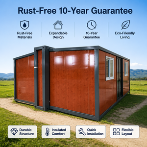 Maisons préfabriquées mobiles prêtes à l'emploi, maisons modulaires préfabriquées à bas prix, maisons, bureaux, hôtels, entreprises, usines - Product Image 3