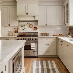 CBMmart Shaker Gabinetes de cocina franceses modernos de lujo de gama alta Mesa de Isla de piedra de mármol Almacenamiento de madera Servicio integral - Product Image 3