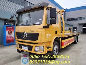 Shaanxi 4x2 10 tonnes à plat <span class=keywords><strong>d</strong></span>épanneuse légère <span class=keywords><strong>d</strong></span>épanneuse véhicule de récupération de sauvetage routier pour briser et épaves de voitures - Product Image 5