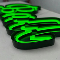 Lettres lumineuses géantes LED personnalisées 3ft 4ft IP65 étanches pour enseignes de bureaux, commerces et entreprises