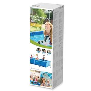 INTEX 28270 /28271/ 28272/ 28273 Piscina exterior rectangular de <span class=keywords><strong>Alberca</strong></span> sobre el suelo Piscina Intex - Product Image 5