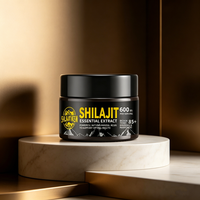 Vente en gros OEM Marque privée Naturel Pur Original 50g Résine d'Or de Shilajit de l'Himalaya en vrac avec Ashwagandha pour Adultes
