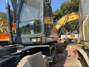 Excavadora de ruedas HYUNDAI 210 usada de 21 toneladas usada HYUNDAI 210w-9 con calidad confiable y buen rendimiento de trabajo a la venta - Product Image 4