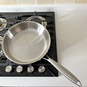 Bộ chảo rán bằng thép không gỉ 3 lớp 304, kích thước 20/24/28cm, dùng được với bếp từ, kích thước 8/10/12 inch - Product Image 5