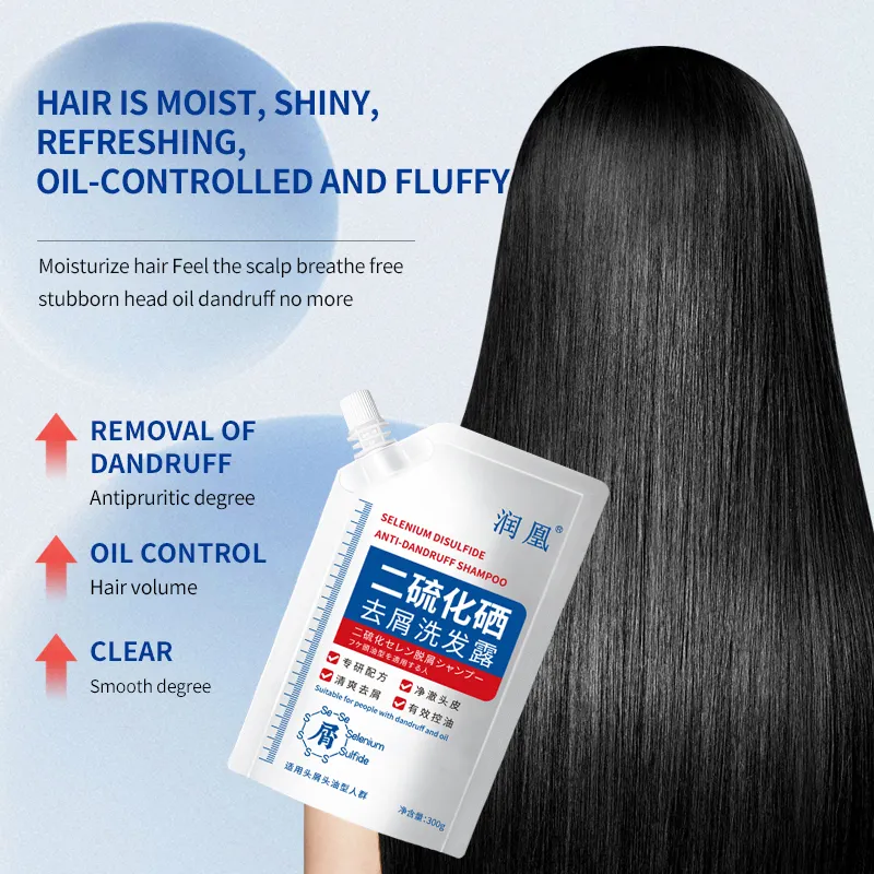 Sampo Ekstrak Tanaman Korea Label pribadi rambut Herbal anti-ketombe pertumbuhan rambut sampo hitam untuk wanita