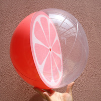 Ballon de plage gonflable 3D en PVC en gros pour l'extérieur, piscine, jeu aquatique parent-enfant et entre amis MT0983