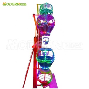 Équipements de parcs d'attractions, manèges de fête foraine, mini-grande roue à vendre - Product Image 6