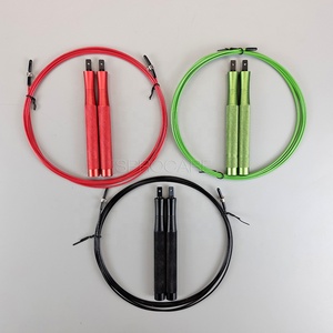 Corda per Saltare <span class=keywords><strong>Professionale</strong></span> Super Veloce in Lega di Alluminio per Double Under, Triple Under e Competizioni - Product Image 1