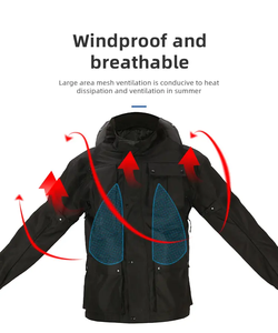<span class=keywords><strong>Veste</strong></span> de sport de course automobile unisexe Airbag pour <span class=keywords><strong>moto</strong></span> Protecteurs approuvés CE Gilet réfléchissant Cou Airbag Imperméable et respirant - Product Image 3