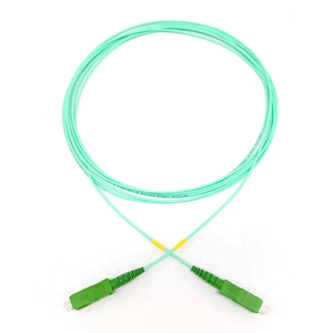 Câble de raccordement à fibres optiques, embout jaune, gaine transparente, SC/APC-SC/APC G657A2 LSZH, 3,5 m, 3 m - Product Image 2