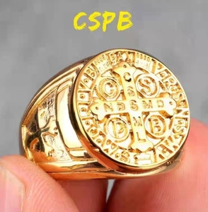 Venta al por mayor Venta caliente joyería de moda Vintage Acero inoxidable Cruz Punk Hip Hop <span class=keywords><strong>anillo</strong></span> para <span class=keywords><strong>hombre</strong></span> regalo - Product Image 6