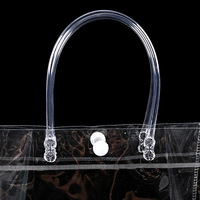 Fermeture éclair étanche noire pour cosmétiques et bijoux, petite glissière en plastique personnalisée, fermeture éclair givrée pour trousse de toilette, pour sac transparent en PVC