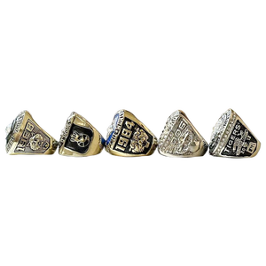 Set de Anillos de Campeón de Detroit, 5 Anillos de los Tigres de la Liga Americana de Béisbol, Anillo de Campeonato Personalizado, Chapado en Oro/Plata, Regalos de Alta Calidad - Product Image 2