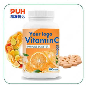 有機チュワブルビタミン<span class=keywords><strong>C</strong></span>錠<span class=keywords><strong>1000mg</strong></span>免疫サポートと美白用100錠輝くスキンサプリメント - Product Image 1