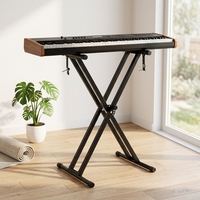 Universal Adjustable Piano Keyboard Stand Detachable Structure Robust Steel Tube for Electronic Organ Wholesale