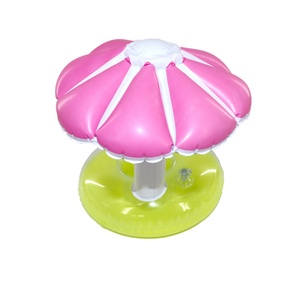Flotante <span class=keywords><strong>de</strong></span> agua playa fiesta en la piscina del teléfono celular taza flotante inflable bebida paraguas inflable puede titular - Product Image 4