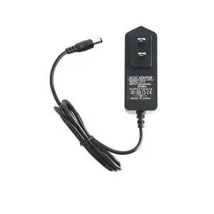 Carregador de bateria de lítio 5V1A 5V1A, adaptador universal para troca de lâmpadas, carregador rápido, adaptador de energia DC