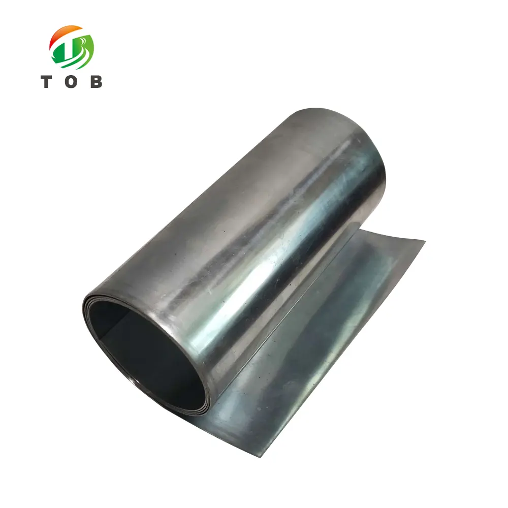 TOB Hot Sale Lithium Ion Battery Materials High Purity Zn Zinc Foil