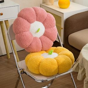 Cojín de felpa Pumpkin Futon para sala de estar, cojín de asiento para ventana, cojín de respaldo suave - Product Image 2