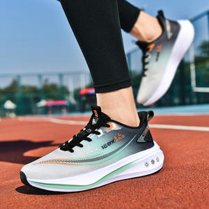 2025 printemps automne nouveaux hommes volant tissé carbone plaque sport chaussures de course décontractées Extra grande taille 48 Pass <span class=keywords><strong>Test</strong></span> physique - Product Image 4