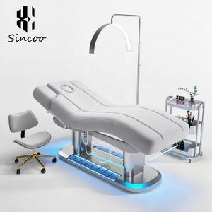 Muebles de salón Sincoo, tratamiento de masaje de <span class=keywords><strong>Spa</strong></span> médico Facial moderno, cama de mesa de belleza, cama de <span class=keywords><strong>SPA</strong></span> eléctrica de 4 motores - Product Image 1