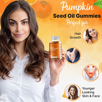 Gummies d'huile de graines de citrouille antioxydantes Haosen OEM/ODM sous marque privée - Compléments alimentaires énergisants pour adultes