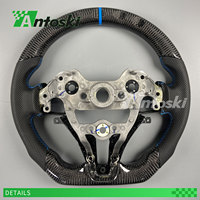 Pour Hyundai 2018-2026 Elantra N I20N I30N N-line : Volant personnalisé en fibre de carbone véritable pour améliorer l'intérieur