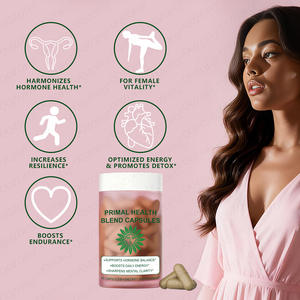 Cápsulas de Mezcla de Órganos de Res OEM Feminine Balance, Suplemento Dietético para Mujeres Adultas, Salud Hormonal, Energía, Resistencia, Claridad Diaria - Product Image 3