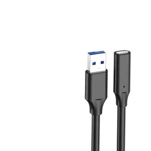 Venta directa del fabricante 60W Carga rápida USB 3,1 C Adaptador Cable Trenza VR Extensión Cable de comunicación Escáneres de código de barras