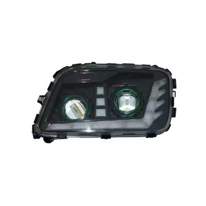 ไฟหน้ารถบรรทุก OEM ใหม่แบบขายส่ง คู่ไฟ LED ความสว่างสูง กันน้ำ 24V สำหรับ Howo S6 (23-) อะไหล่เปลี่ยนซ้ายขวา - Product Image 6
