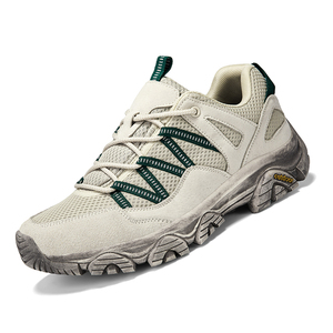 Automne hommes respirant maille chaussures décontractées simple jambe coupe semelle souple EVA semelle intérieure transfrontalière été alpinisme bottes de randonnée - Product Image 2