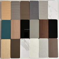 Panneaux décoratifs intérieurs en bambou, placage de bois au charbon de bambou, panneau en fibre de bambou imperméable, panneau en bois massif pour hôtel et bureau