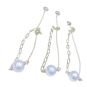 Bracelet en perles d'eau douce naturelles presque parfaites de 9 à 10 mm avec un design de boule en argent pur, luxueux et élégant, en stock pour femmes - Product Image 5