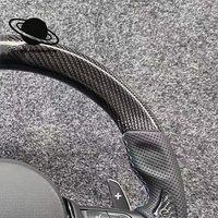 Volant en fibre de carbone pour BMW Série 3 F10 F12 F15 F20 F30 F32 F36 F80 F82 M3 M5 X5 E70 X6 E90 E71