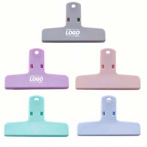 Clips Magnéticos Resistentes con Diseño de Dibujos Animados - Clips para Bolsas de Alimentos de Colores Surtidos, Clips de Sujeción Multifuncionales Grandes para Promociones - Product Image 1