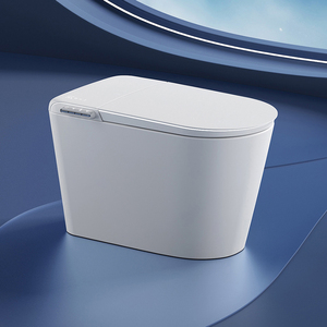 Smart Toilet 640 High-end Fully Automatic Flip-<b>Top</b> Instant-Heating Built-in <b>Bubble</b> Technology Lightweight Toilets 056 Remote - Product Image 1