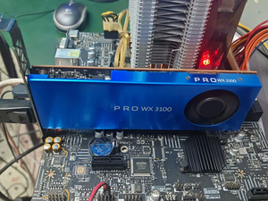 Carte graphique professionnelle Radeon Pro WX3100 4G GDDR5 4 Go en bon état - Product Image 4