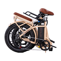 KOOLUX Vélo Électrique Urbain Pliant Nouveau Design avec Moteur Arrière Brushless 48V 250W, Batterie 15.6AH, Vitesse 25km/h - Stock UE/AU