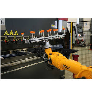 Hochwertige DELEM DA53T Controller 110T/3200 CNC-Abkant presse mit Smart Robotic Cell - Product Image 4