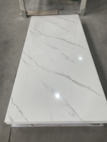 Panneau mural en PVC imperméable et résistant aux UV, effet marbre, 1220x2440mm, 3mm 5mm, pour décoration intérieure et fond de télévision