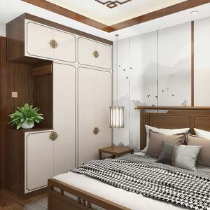 Armario moderno de madera maciza para el hogar Dormitorio Hotel Sala de estar Apartamento Villa Uso - Product Image 6