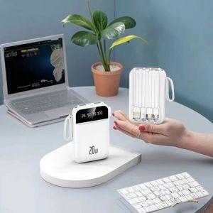 Bán buôn 10000mAh 4-Port sạc di động Trung Quốc sản xuất thông minh hiển thị kỹ thuật số nhiều màu sắc Powerbank Tương thích iPhone - Product Image 1