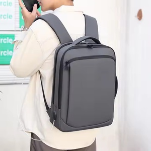 High Quality Waterproof Durable Laptop <b>Bag</b> Unisex Business Travel Student <b>Bag</b> USB Port Anti-Theft Feature Zipper Closure - Product Image 3