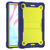 Funda de Silicona Resistente y Moderna para Tablet PC con Borde Elevado para Protección de la Cámara, Diseño Apto para Niños, para Lenovo Tab 10.1 2025