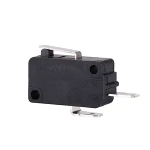 Micro-interrupteur de vente chaude avec SPST-NO à levier interrupteur de fin de course à 2 broches 16a 250v t85 5e4 micro-interrupteur