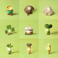 Jelly Cat Nouveautés Printemps 26 : Peluches Lapin, Ours, Légumes et Gâteaux, Poupées Cadeaux Transfrontalières