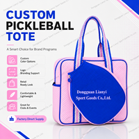Sac de transport personnalisé pour raquette de pickleball en néoprène avec poche avant pour le jeu sur le terrain – Cadeau idéal pour l'usage en usine ou sur le terrain